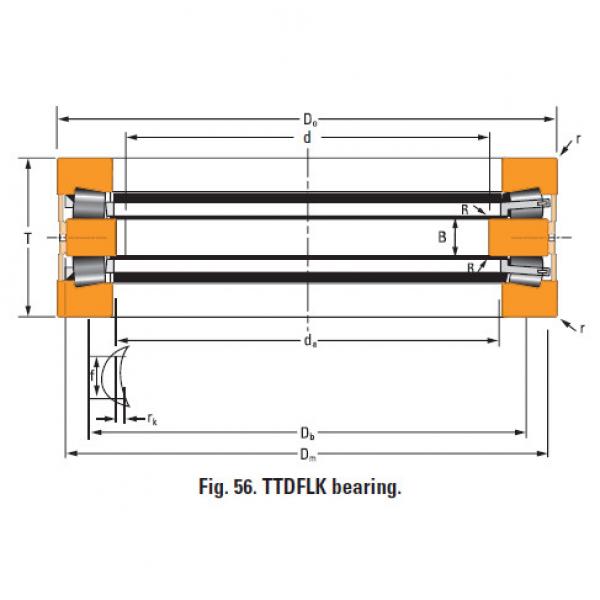 Bearing Thrust race double T730dw #1 image