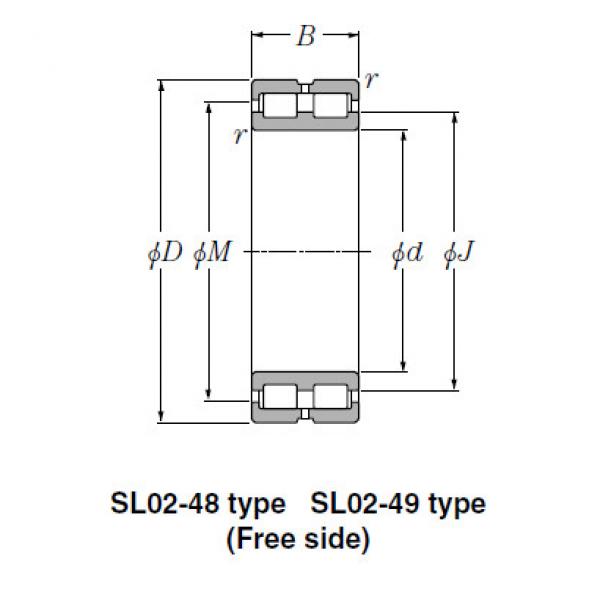 Bearing SL01-4968 #1 image