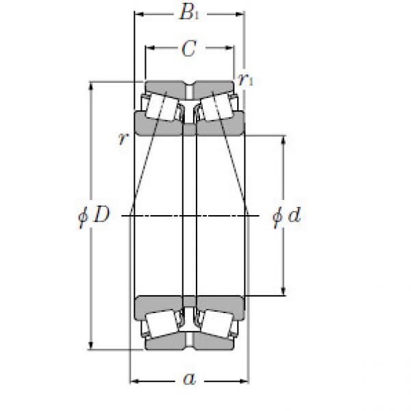 Bearing M276449/M276410DG2+A #2 image